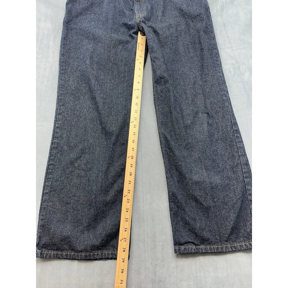 Tony Hawk Jeans Mens 38x30 HK 042820-05 Straight Wide Leg Skateboard Skater Dark